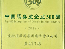 2012年度中國服務(wù)業(yè)企業(yè)500強