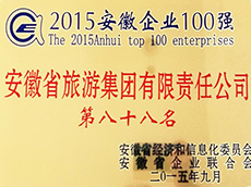 2015年度安徽企業(yè)100強